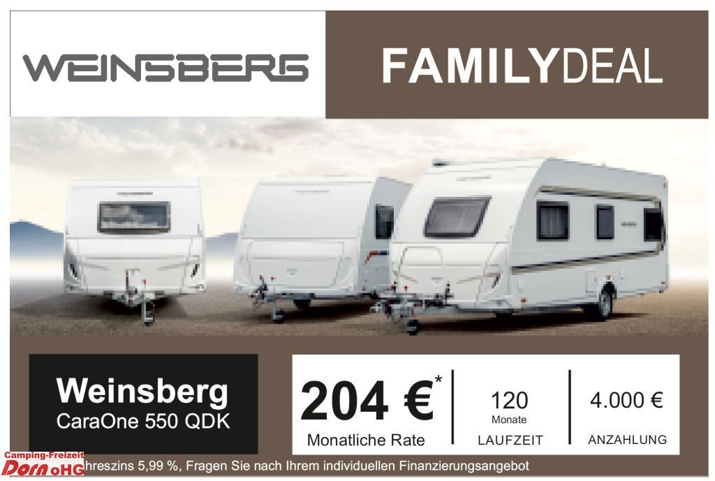 Weinsberg CaraOne 550 QDK Deckenschränke Weinsberg CaraOne 550 QDK Deckenschränke - Karavan: obrázek 1 Weinsberg CaraOne 550 QDK Deckenschränke Weinsberg CaraOne 550 QDK Deckenschränke - Karavan: obrázek 1