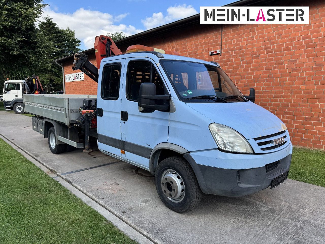 Iveco 65C180 3.0d Palfinger PK 6500 7 Sitzer NL 2300kg - Dodávka valník, Dodávka s dvojitou kabinou: obrázek 3 Iveco 65C180 3.0d Palfinger PK 6500 7 Sitzer NL 2300kg - Dodávka valník, Dodávka s dvojitou kabinou: obrázek 3
