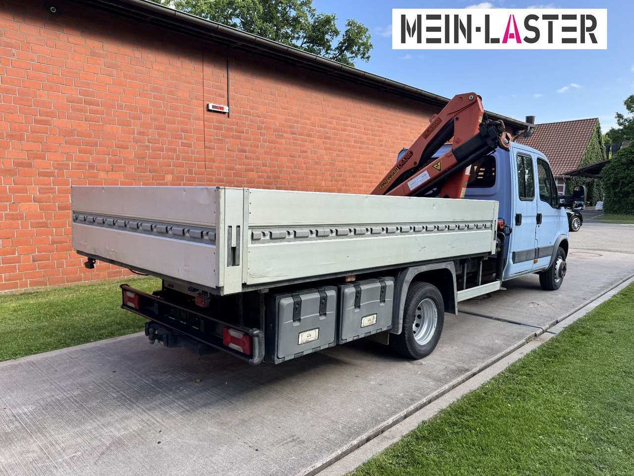 Iveco 65C180 3.0d Palfinger PK 6500 7 Sitzer NL 2300kg - Dodávka valník, Dodávka s dvojitou kabinou: obrázek 5 Iveco 65C180 3.0d Palfinger PK 6500 7 Sitzer NL 2300kg - Dodávka valník, Dodávka s dvojitou kabinou: obrázek 5