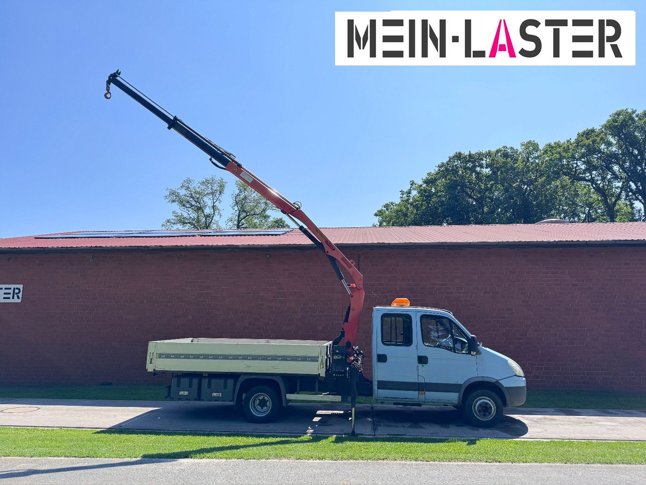 Iveco 65C180 3.0d Palfinger PK 6500 7 Sitzer - Dodávka valník, Dodávka s dvojitou kabinou: obrázek 3 Iveco 65C180 3.0d Palfinger PK 6500 7 Sitzer - Dodávka valník, Dodávka s dvojitou kabinou: obrázek 3