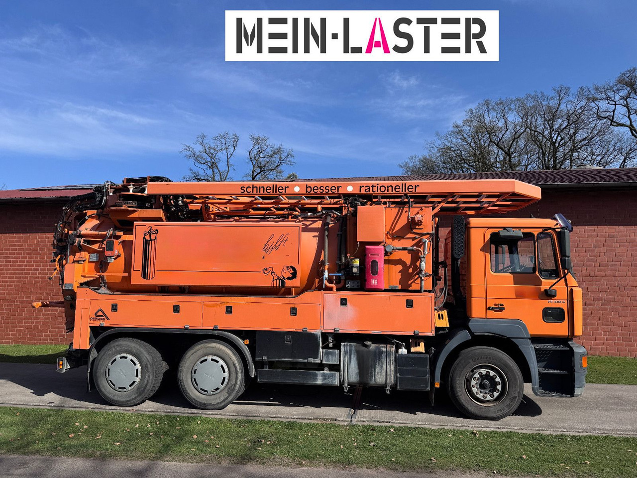 MAN FE 410 Assmann Saug HD Spüler Recycling + FB. - Čistič odpadových jam: obrázek 2 MAN FE 410 Assmann Saug HD Spüler Recycling + FB. - Čistič odpadových jam: obrázek 2