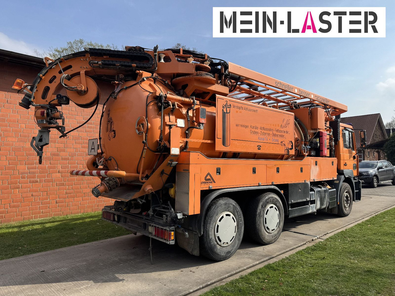 MAN FE 410 Assmann Saug HD Spüler Recycling + FB. - Čistič odpadových jam: obrázek 5 MAN FE 410 Assmann Saug HD Spüler Recycling + FB. - Čistič odpadových jam: obrázek 5