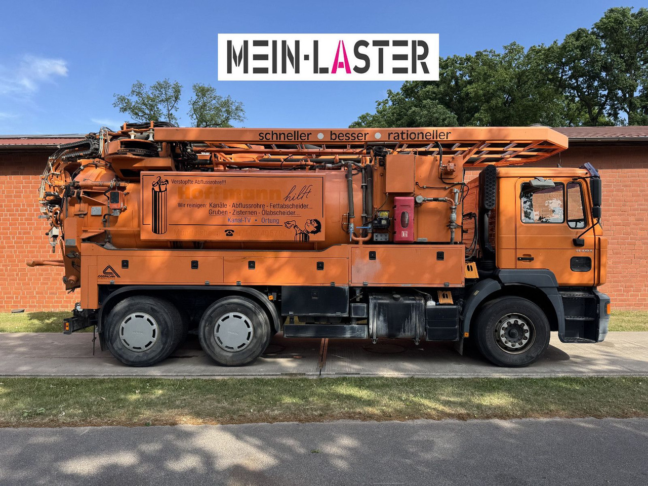 MAN FE 410 Assmann Saug HD Spüler Recycling + FB. - Čistič odpadových jam: obrázek 3 MAN FE 410 Assmann Saug HD Spüler Recycling + FB. - Čistič odpadových jam: obrázek 3