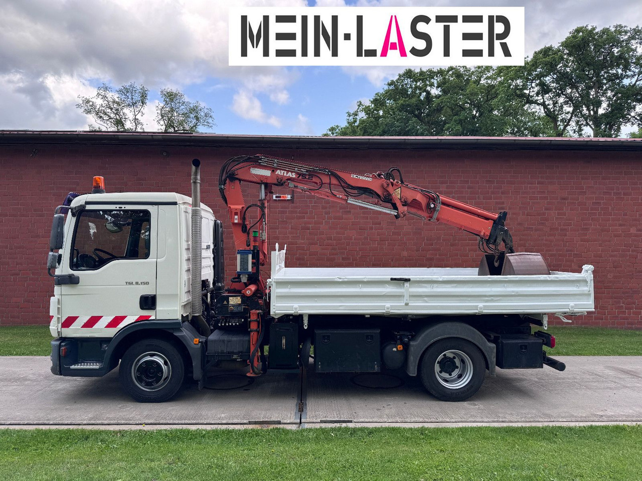 MAN TGL 8.150 3 S-Kipper Atlas 75 10m -1t. Funk FB - Dodávka sklápěč: obrázek 4 MAN TGL 8.150 3 S-Kipper Atlas 75 10m -1t. Funk FB - Dodávka sklápěč: obrázek 4