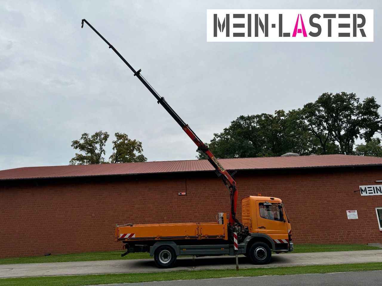 Dodávka valník Mercedes-Benz 815 Pritsche  Palfinger PK 7000 13 m Funk + AHK Mercedes-Benz 815 Pritsche  Palfinger PK 7000 13 m Funk + AHK: obrázek 10