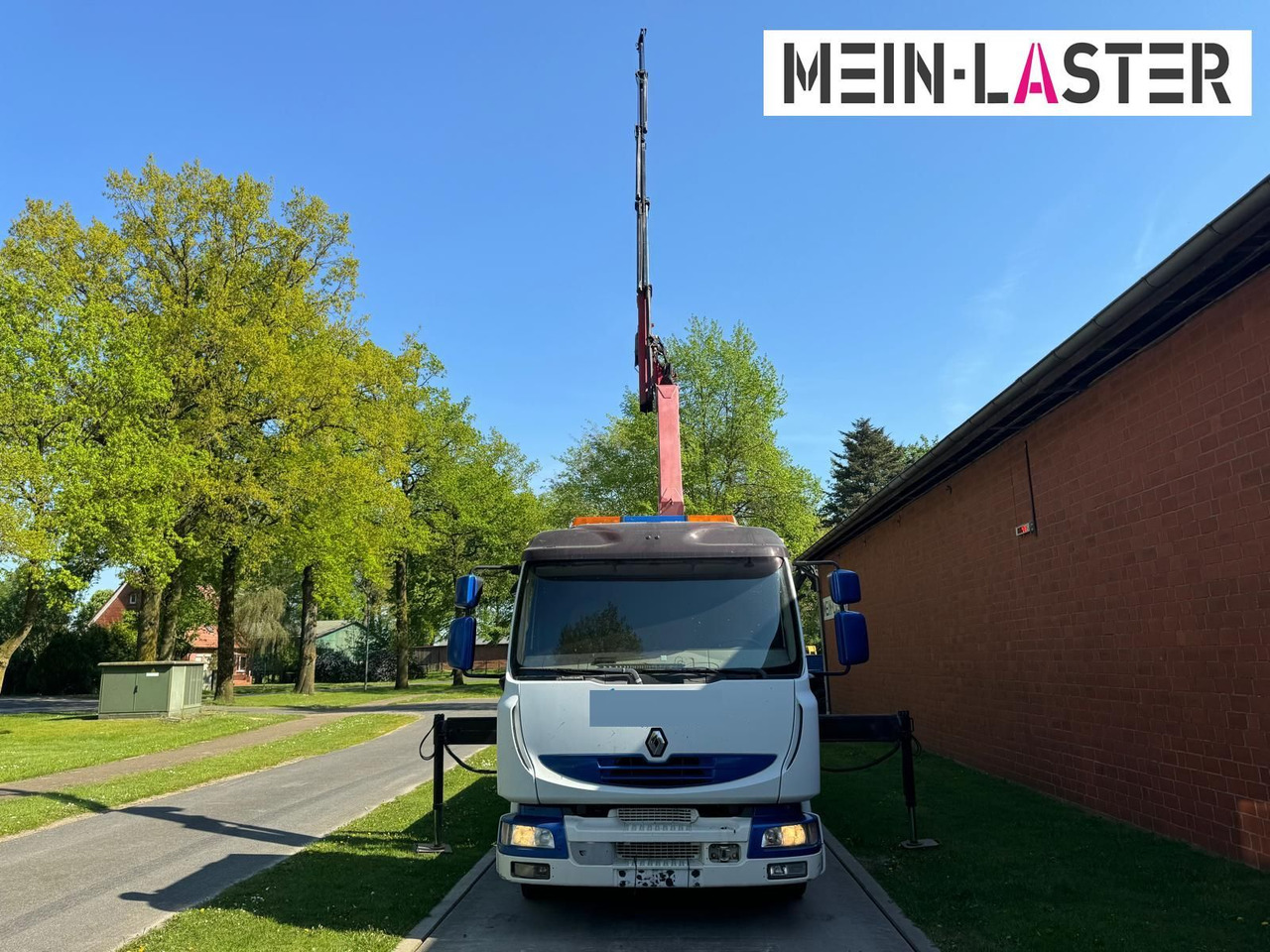 Auto s hydraulickou rukou Renault Midlum 220 HMF 683 K4 15m-400 Kg Funk Seilwinde: obrázek 14