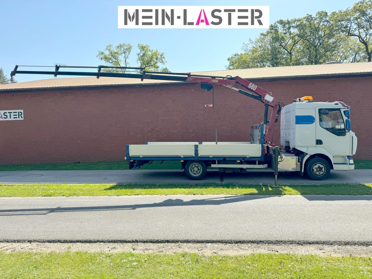 Auto s hydraulickou rukou Renault Midlum 220 HMF 683 K4 15m-400 Kg Funk Seilwinde: obrázek 8