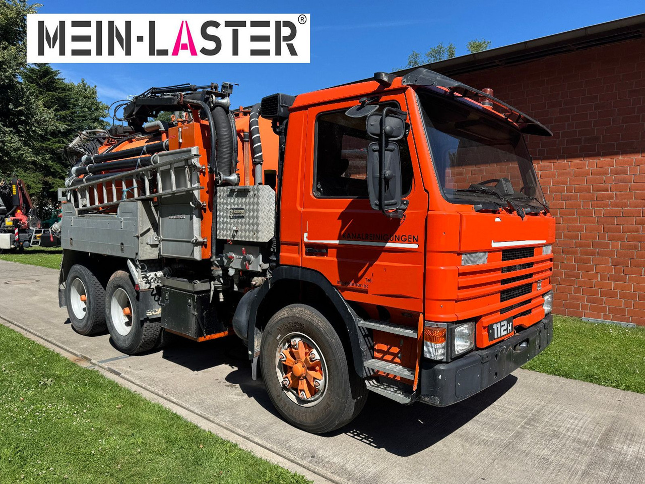 Scania 112 6x4 Saug Spül Kombi Kaiser Top Zustand 6x4 - Čistič odpadových jam: obrázek 1 Scania 112 6x4 Saug Spül Kombi Kaiser Top Zustand 6x4 - Čistič odpadových jam: obrázek 1