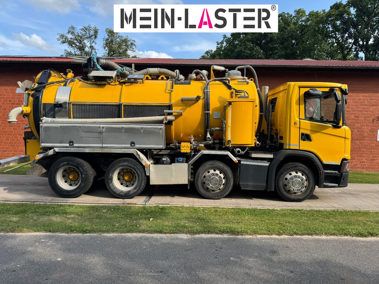 Scania G 450 8x4 Kaiser Twister Komfort V2A Funk - Čistič odpadových jam: obrázek 3 Scania G 450 8x4 Kaiser Twister Komfort V2A Funk - Čistič odpadových jam: obrázek 3