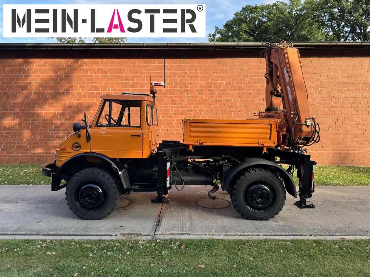 Unimog U 1100 Atlas AK 3006 nur 14.215 km-1. Hand - Auto s hydraulickou rukou, Nákladní automobil valníkový/ Plošinový: obrázek 4 Unimog U 1100 Atlas AK 3006 nur 14.215 km-1. Hand - Auto s hydraulickou rukou, Nákladní automobil valníkový/ Plošinový: obrázek 4