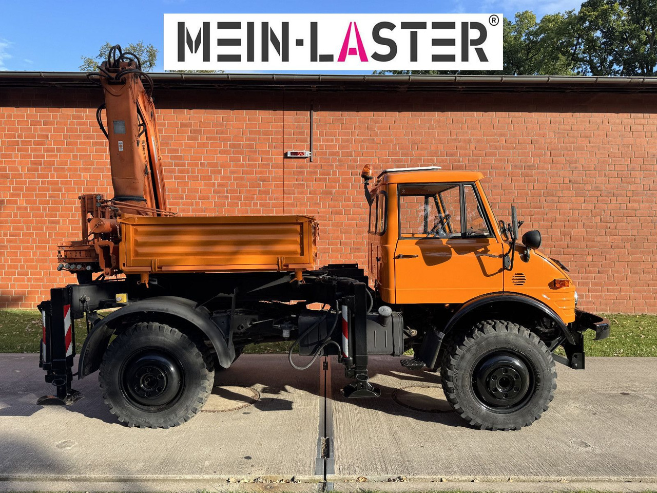 Unimog U 1100 Atlas AK 3006 nur 14.215 km-1. Hand - Auto s hydraulickou rukou, Nákladní automobil valníkový/ Plošinový: obrázek 3 Unimog U 1100 Atlas AK 3006 nur 14.215 km-1. Hand - Auto s hydraulickou rukou, Nákladní automobil valníkový/ Plošinový: obrázek 3