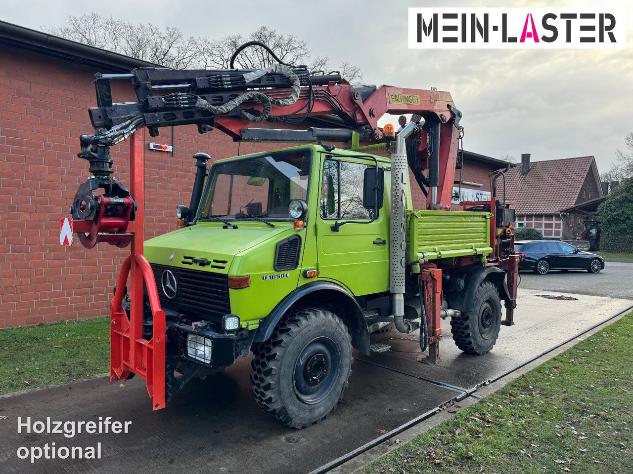 Unimog U 1650 PK 10500 Kran 15 m max. 3,9 t Seilwinde - Auto s hydraulickou rukou: obrázek 3 Unimog U 1650 PK 10500 Kran 15 m max. 3,9 t Seilwinde - Auto s hydraulickou rukou: obrázek 3