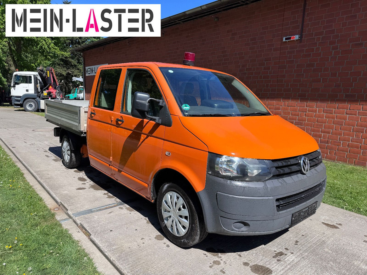 Volkswagen T5 2.0 TDI Doka Pritsche 6 Sitzer AHK - Dodávka valník, Dodávka s dvojitou kabinou: obrázek 1 Volkswagen T5 2.0 TDI Doka Pritsche 6 Sitzer AHK - Dodávka valník, Dodávka s dvojitou kabinou: obrázek 1