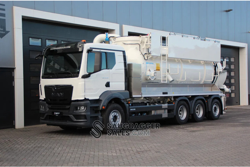 MAN TGS 35.520 8x4 MAN Amphitec Vortex 9000 - Čistič odpadových jam: obrázek 1 MAN TGS 35.520 8x4 MAN Amphitec Vortex 9000 - Čistič odpadových jam: obrázek 1
