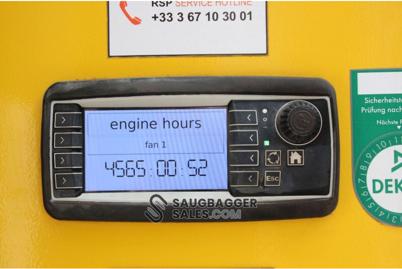 Čistič odpadových jam Mercedes-Benz Actros 4160 V8 RSP 3T 2014 Saugbagger: obrázek 17