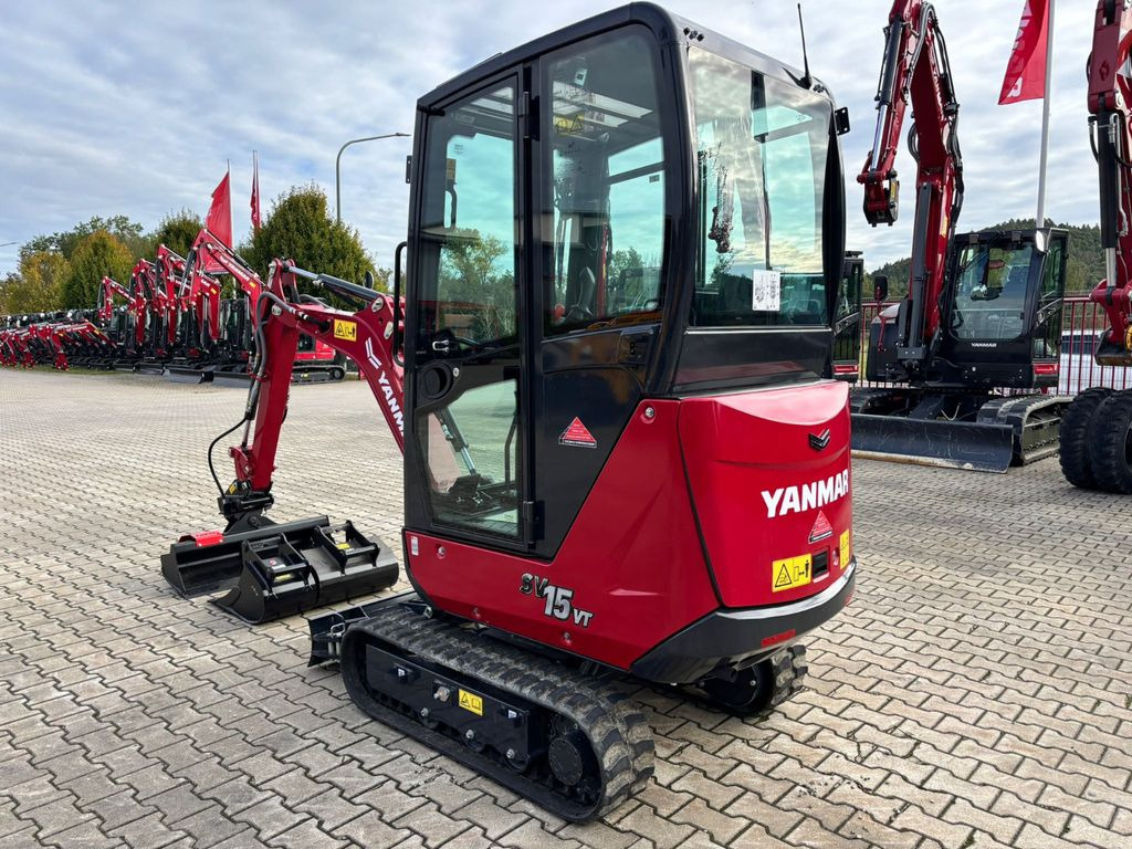 Yanmar SV 15VT - Mini rýpadlo: obrázek 4 Yanmar SV 15VT - Mini rýpadlo: obrázek 4