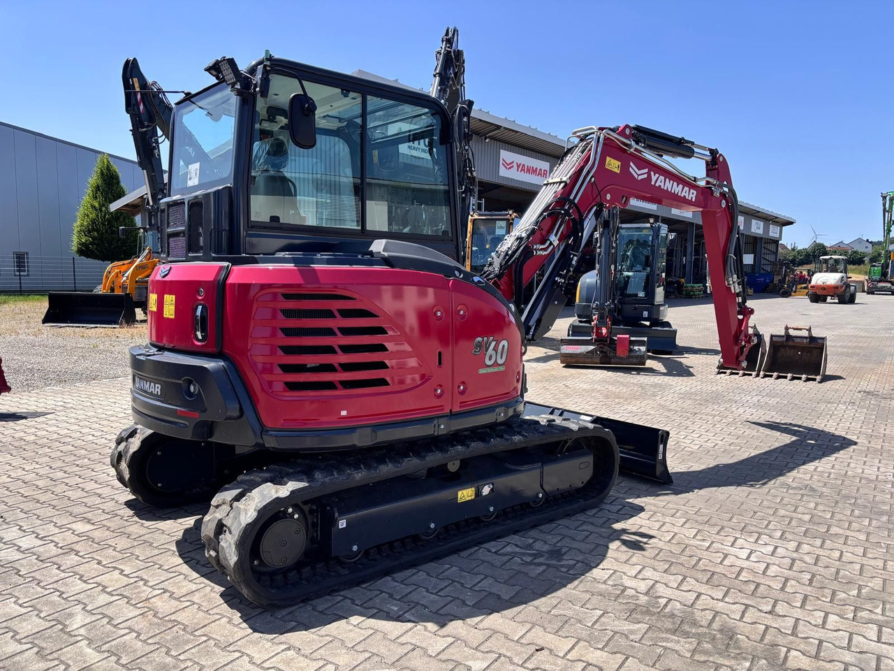 Yanmar SV 60-B - Mini rýpadlo: obrázek 3 Yanmar SV 60-B - Mini rýpadlo: obrázek 3