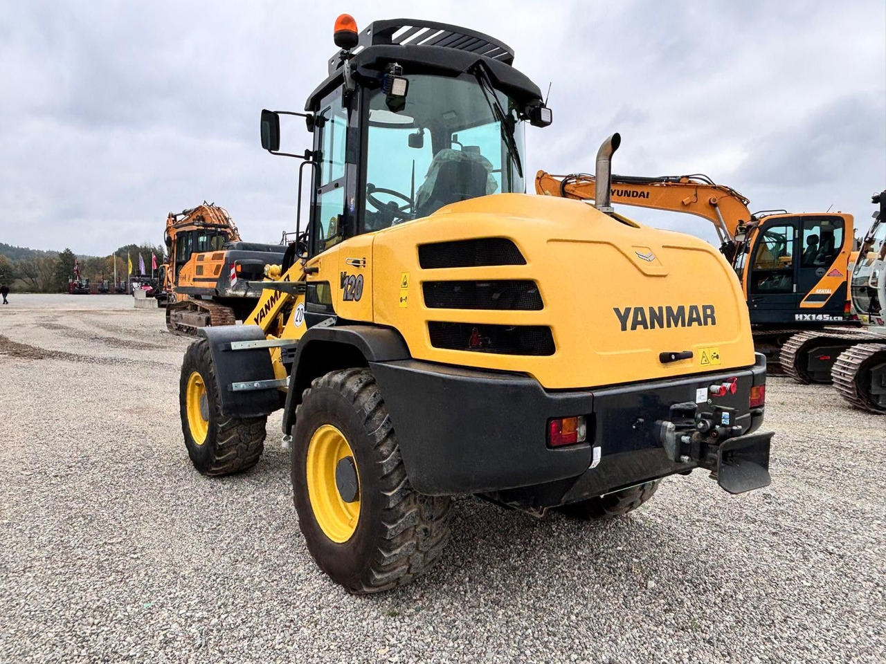 Yanmar V 120 - Kolový nakladač: obrázek 4 Yanmar V 120 - Kolový nakladač: obrázek 4