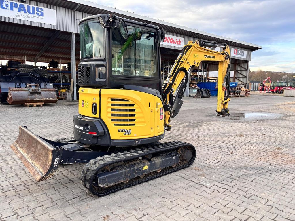 Yanmar Vio38-6 - Mini rýpadlo: obrázek 3 Yanmar Vio38-6 - Mini rýpadlo: obrázek 3