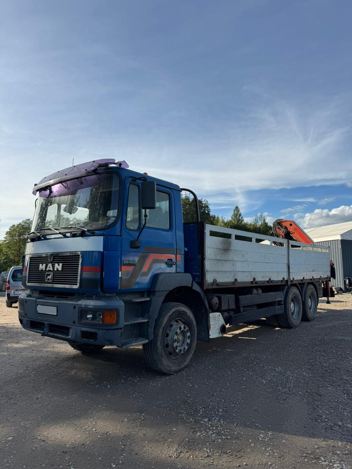 MAN 26.403 6x4 - Nákladní automobil valníkový/ Plošinový, Auto s hydraulickou rukou: obrázek 3 MAN 26.403 6x4 - Nákladní automobil valníkový/ Plošinový, Auto s hydraulickou rukou: obrázek 3