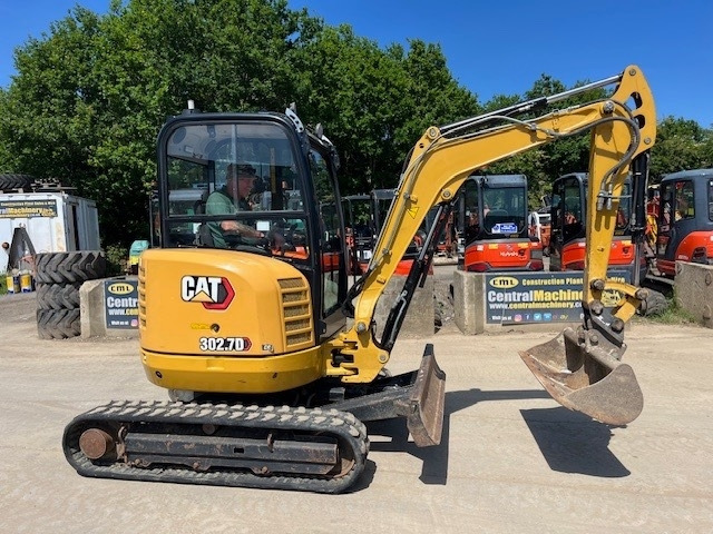 CAT 302.7 D CR - Mini rýpadlo: obrázek 1 CAT 302.7 D CR - Mini rýpadlo: obrázek 1