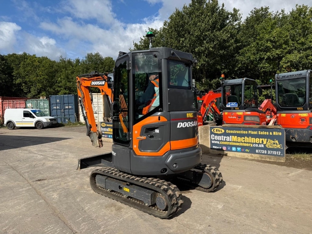 Doosan DX27Z-7 - Mini rýpadlo: obrázek 4 Doosan DX27Z-7 - Mini rýpadlo: obrázek 4
