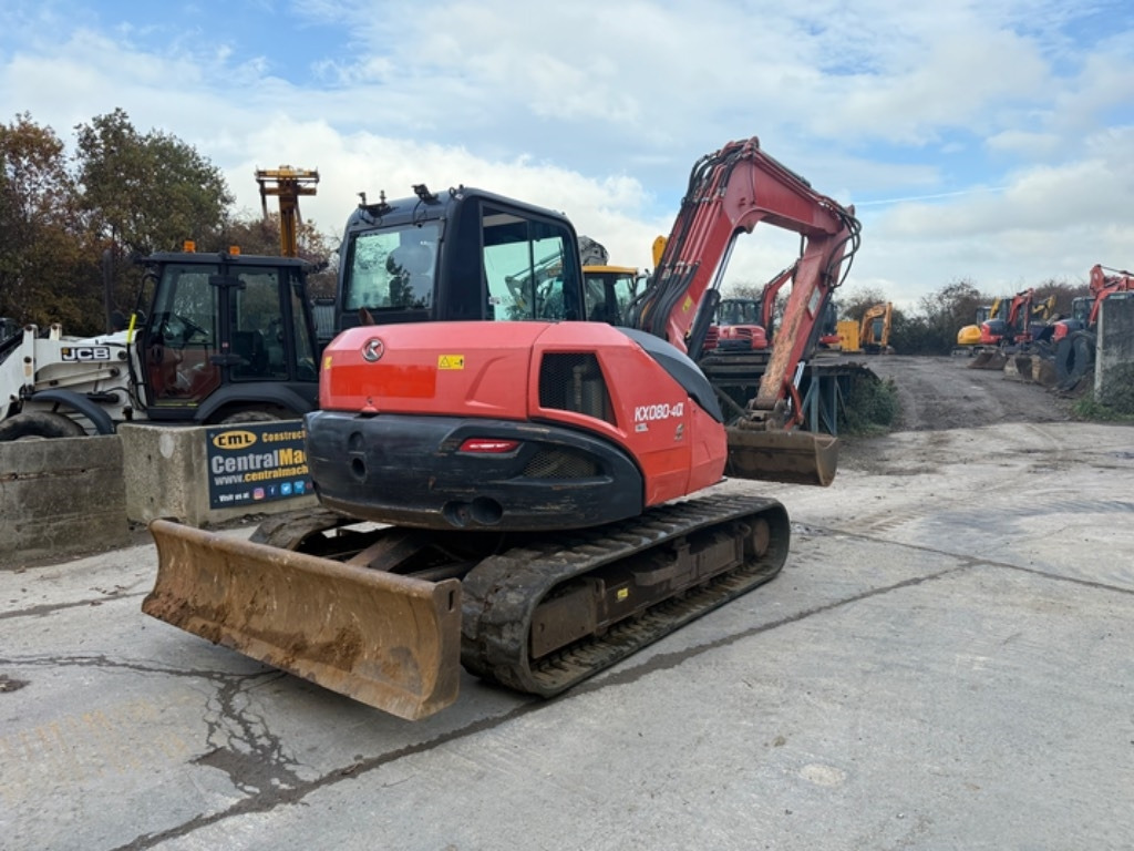 Kubota KX 080-4 - Mini rýpadlo: obrázek 5 Kubota KX 080-4 - Mini rýpadlo: obrázek 5