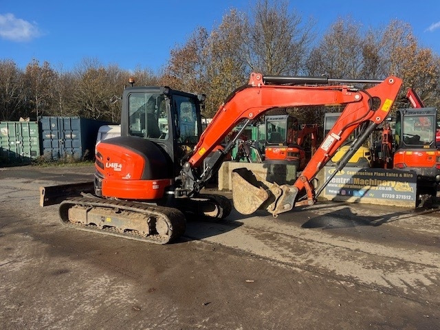 Kubota U 48-4 - Mini rýpadlo: obrázek 2 Kubota U 48-4 - Mini rýpadlo: obrázek 2