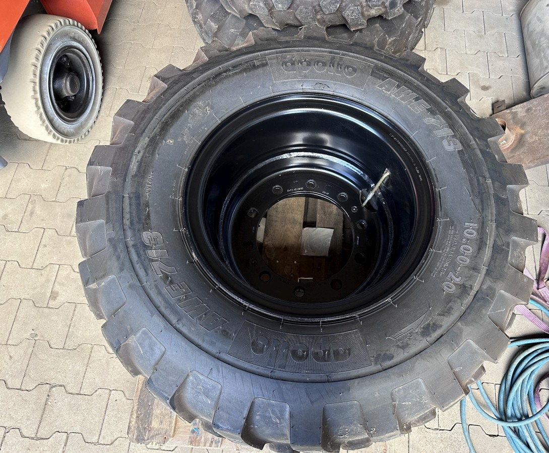 Apollo 10.00 - 20 Apollo Kompletträder - Complet tires - Pneumatiky pro Kolesové rýpadlo: obrázek 2 Apollo 10.00 - 20 Apollo Kompletträder - Complet tires - Pneumatiky pro Kolesové rýpadlo: obrázek 2