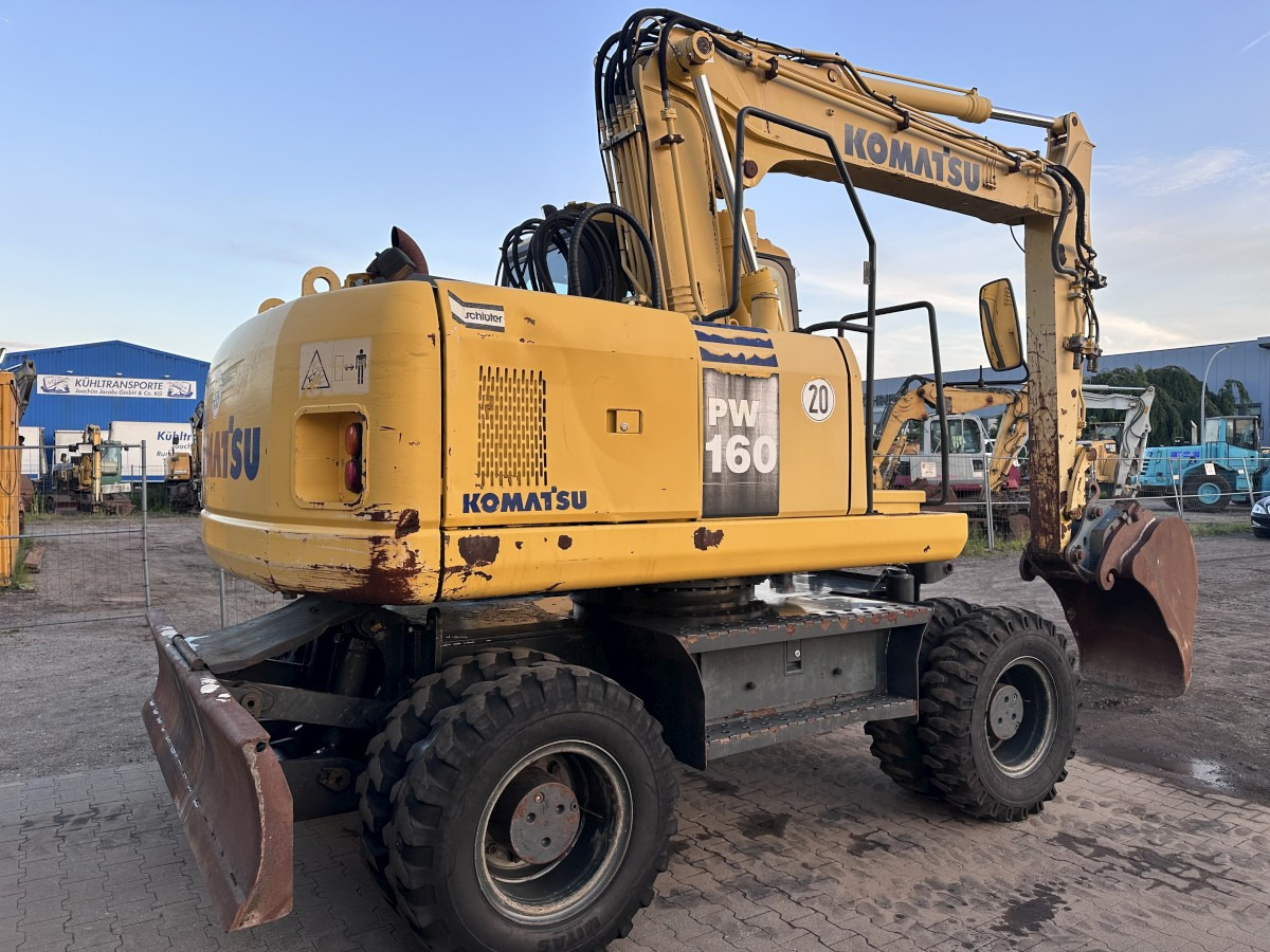 KOMATSU PW 160 ES-7K Clima German machine! - Kolesové rýpadlo: obrázek 4 KOMATSU PW 160 ES-7K Clima German machine! - Kolesové rýpadlo: obrázek 4