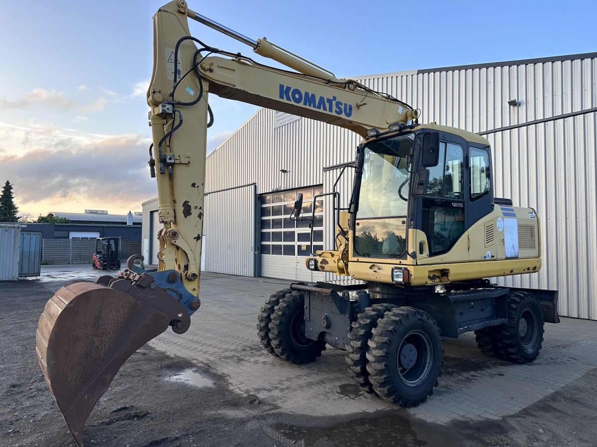 KOMATSU PW 160 ES-7K Clima German machine! - Kolesové rýpadlo: obrázek 1 KOMATSU PW 160 ES-7K Clima German machine! - Kolesové rýpadlo: obrázek 1