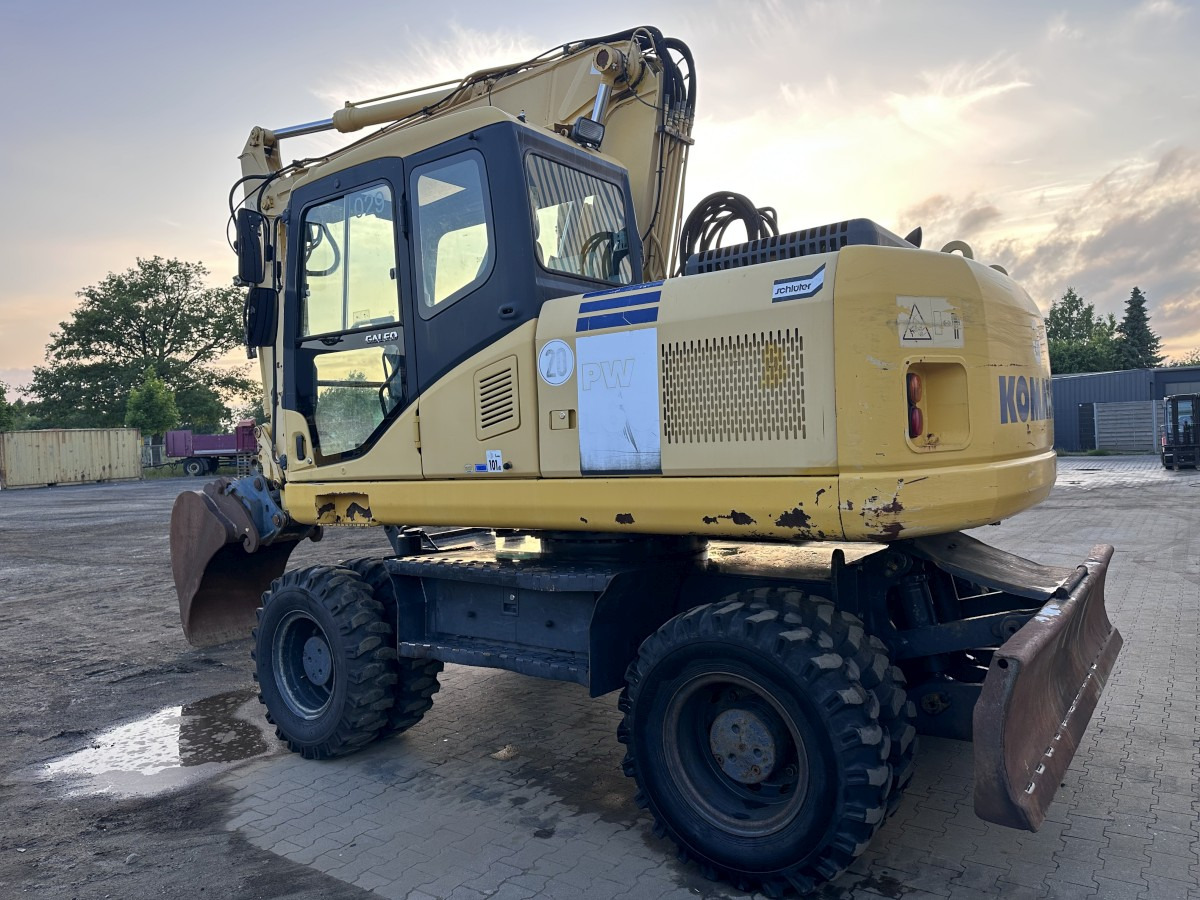 KOMATSU PW 160 ES-7K Clima German machine! - Kolesové rýpadlo: obrázek 3 KOMATSU PW 160 ES-7K Clima German machine! - Kolesové rýpadlo: obrázek 3