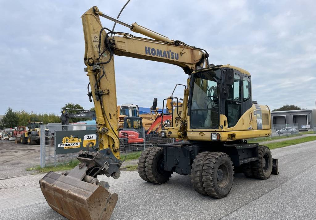 Komatsu PW 160 ES-7K Clima German machine! - Kolesové rýpadlo: obrázek 1 Komatsu PW 160 ES-7K Clima German machine! - Kolesové rýpadlo: obrázek 1