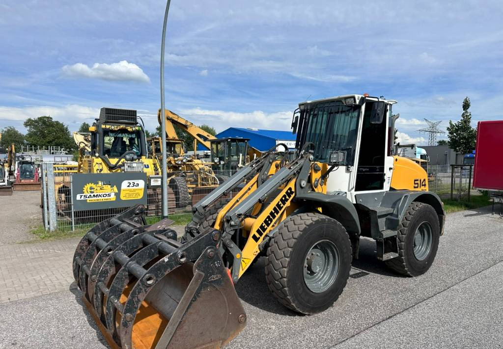 Liebherr L 514 Stereo +30 Kmh Klima 3er Kreis Greifschaufel - Kolový nakladač: obrázek 3 Liebherr L 514 Stereo +30 Kmh Klima 3er Kreis Greifschaufel - Kolový nakladač: obrázek 3