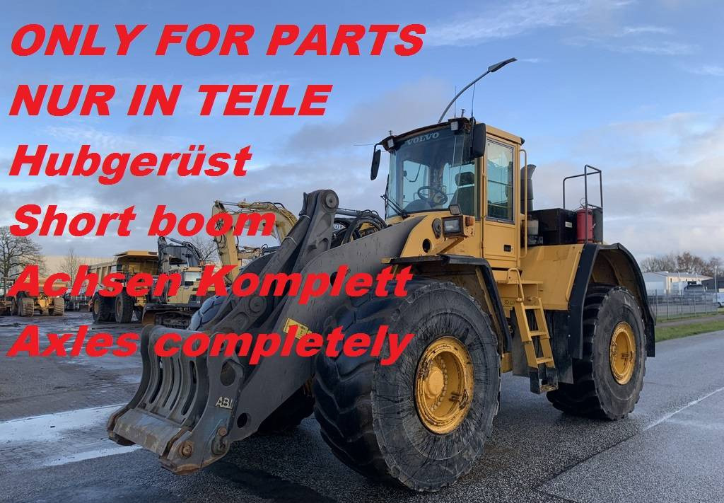 Volvo L220 E-F Achse - Axle - Hubgerüst - short boom - Kolový nakladač: obrázek 1 Volvo L220 E-F Achse - Axle - Hubgerüst - short boom - Kolový nakladač: obrázek 1