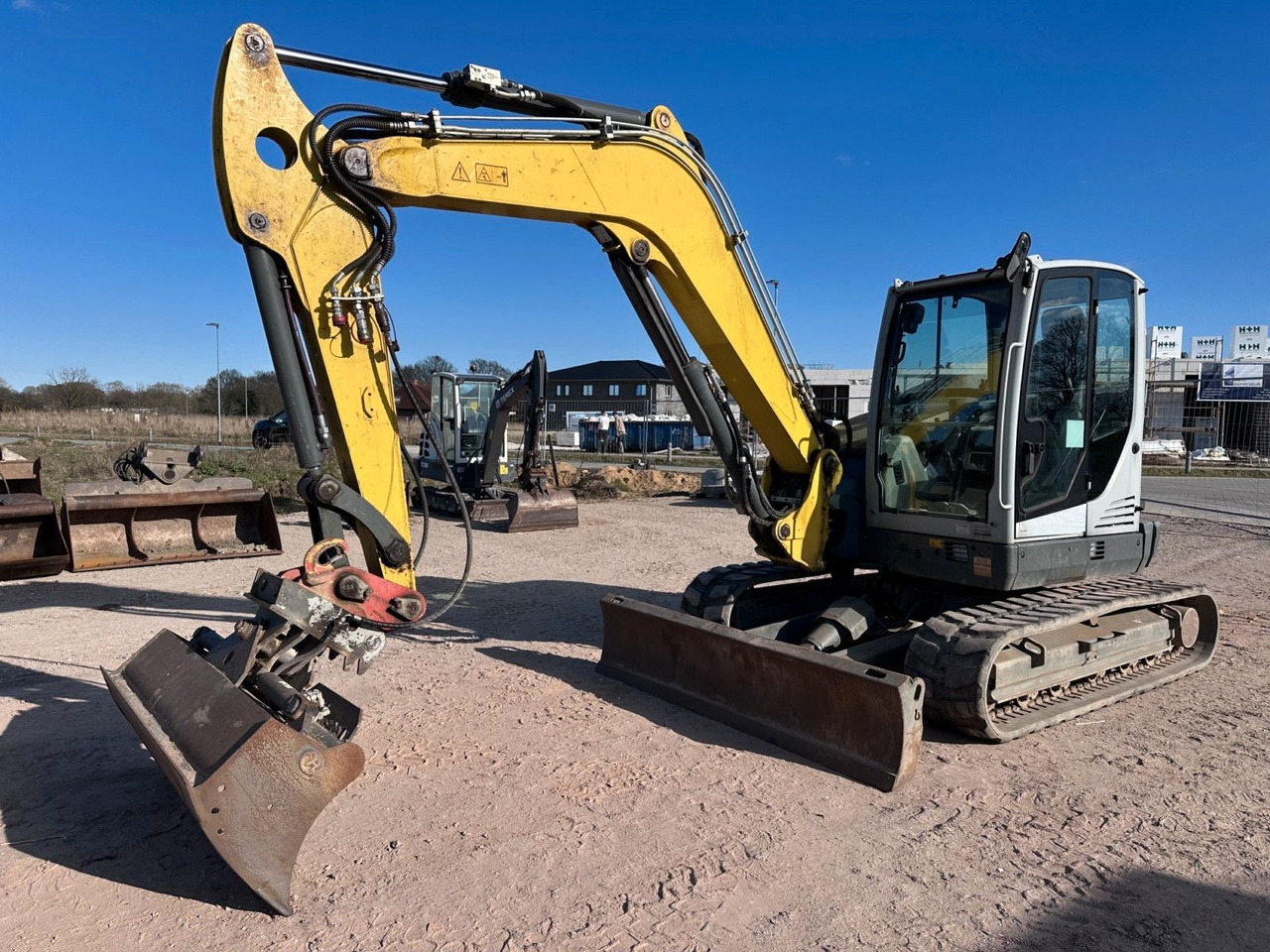 WACKER EZ 80 Top Zustand GLV -Tieflöffel German machine - Mini rýpadlo: obrázek 3 WACKER EZ 80 Top Zustand GLV -Tieflöffel German machine - Mini rýpadlo: obrázek 3