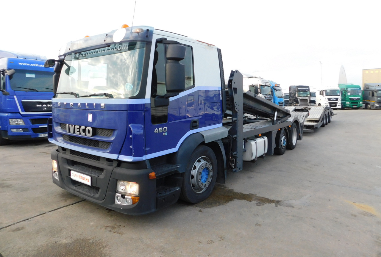 Iveco At190s45 cu remorca - Přepravník automobilů: obrázek 1 Iveco At190s45 cu remorca - Přepravník automobilů: obrázek 1