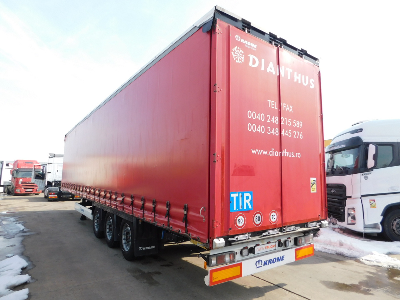 Krone Sd - Plachtový návěs: obrázek 4 Krone Sd - Plachtový návěs: obrázek 4