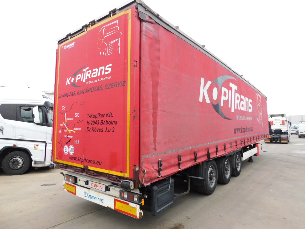 Krone Sd da06lnf - Plachtový návěs: obrázek 3 Krone Sd da06lnf - Plachtový návěs: obrázek 3