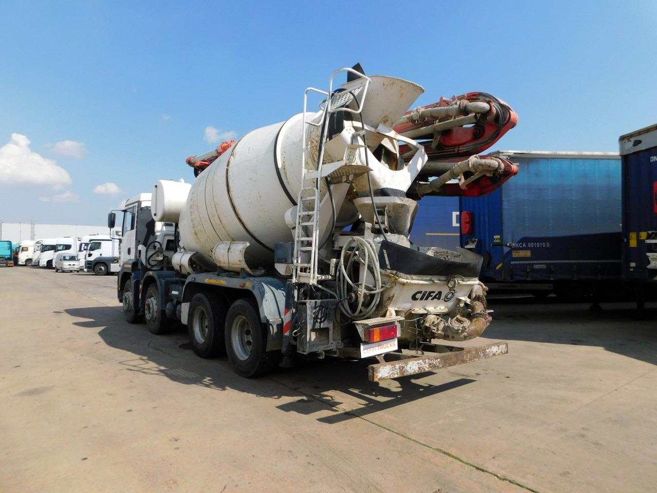 Man Tga 35410 - Autodomíchávač: obrázek 4 Man Tga 35410 - Autodomíchávač: obrázek 4