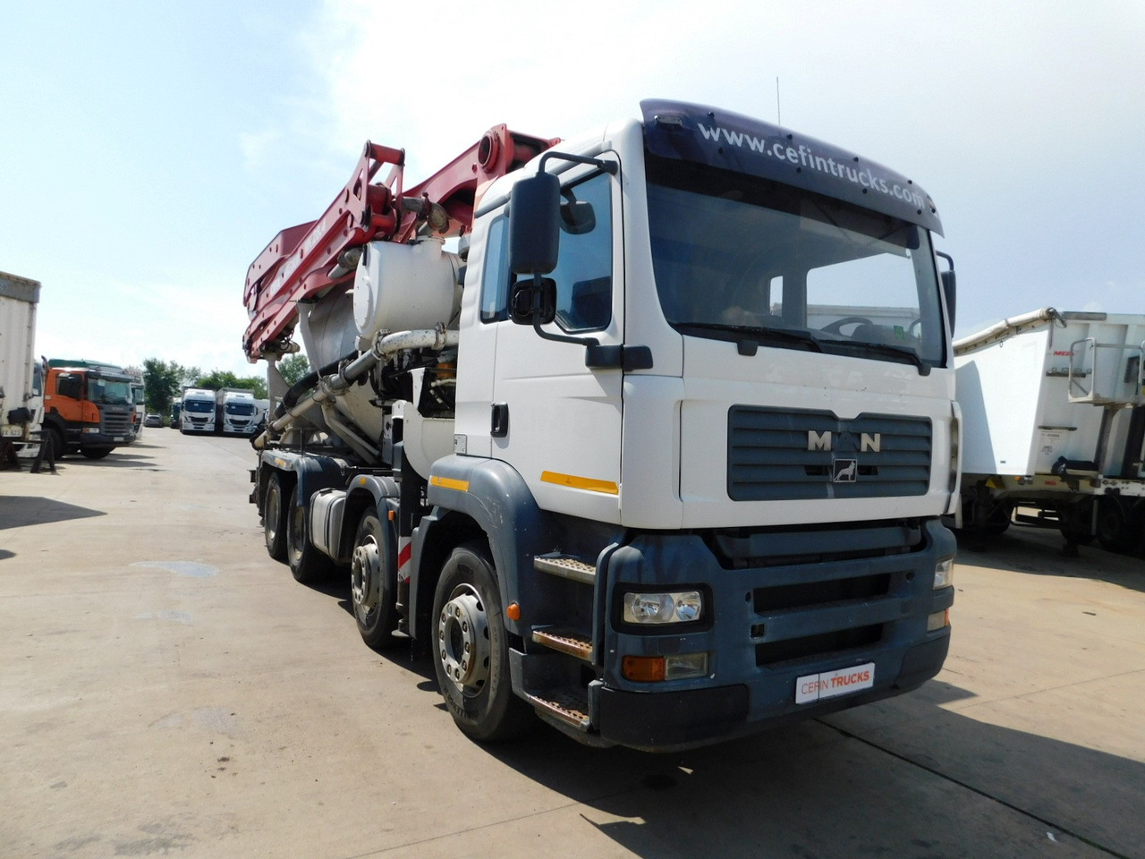 Man Tga 35410 - Autodomíchávač: obrázek 2 Man Tga 35410 - Autodomíchávač: obrázek 2