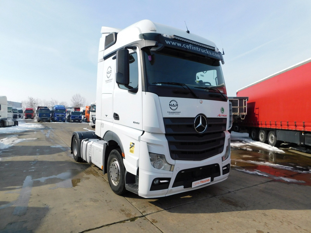 Mercedes Actros 1845 - Tahač: obrázek 2 Mercedes Actros 1845 - Tahač: obrázek 2