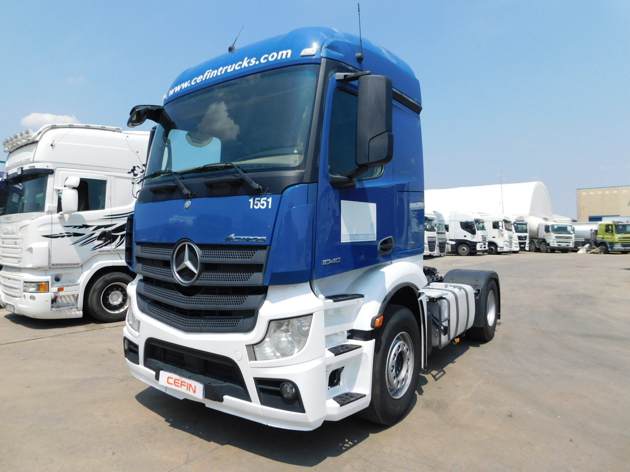 Mercedes Actros 1845 - Tahač: obrázek 1 Mercedes Actros 1845 - Tahač: obrázek 1