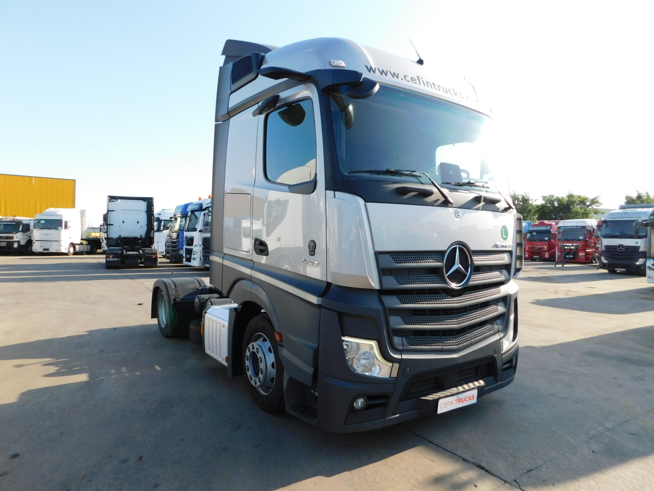 Mercedes Actros - Tahač: obrázek 2 Mercedes Actros - Tahač: obrázek 2