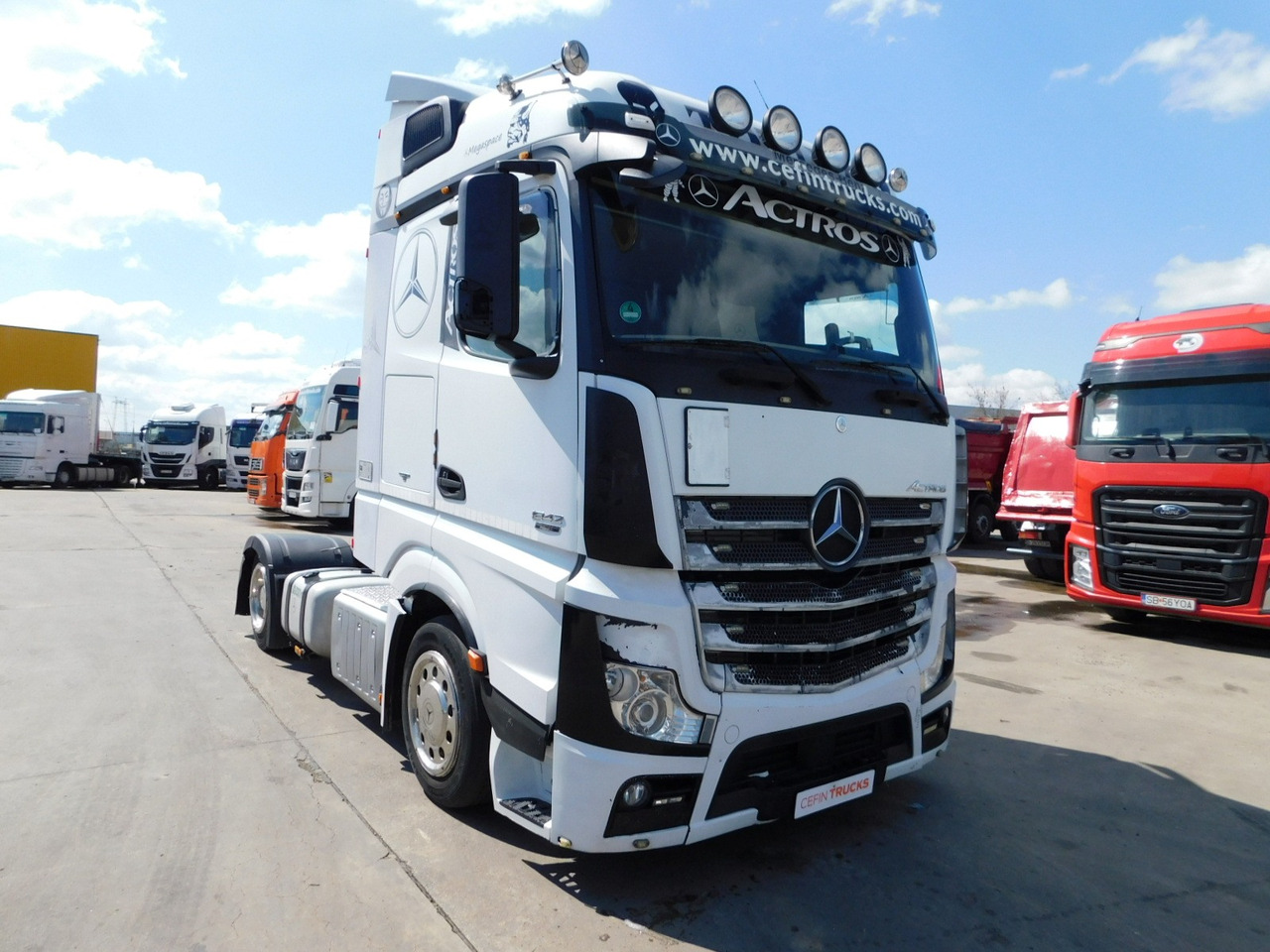 Mercedes Actros - Tahač: obrázek 2 Mercedes Actros - Tahač: obrázek 2