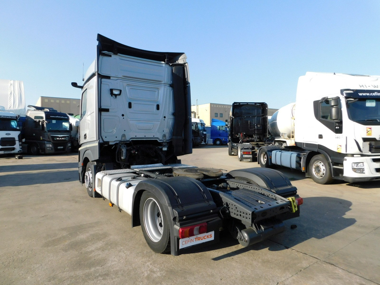 Mercedes Actros - Tahač: obrázek 4 Mercedes Actros - Tahač: obrázek 4