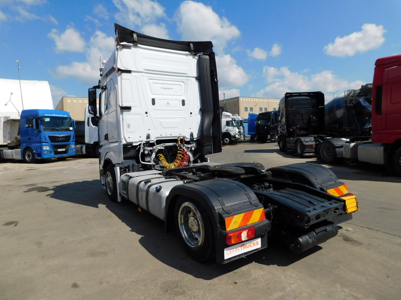 Mercedes Actros - Tahač: obrázek 4 Mercedes Actros - Tahač: obrázek 4