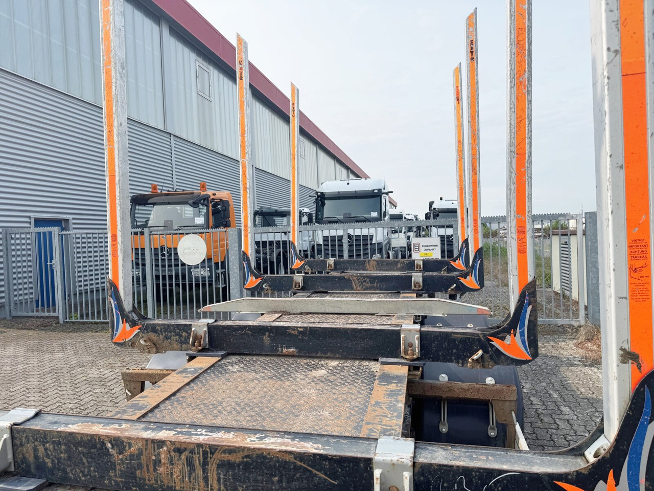 2ST24LZ63 Holzanhänger 2ST24LZ63 Holzanhänger - Klanicový přívěs: obrázek 3 2ST24LZ63 Holzanhänger 2ST24LZ63 Holzanhänger - Klanicový přívěs: obrázek 3