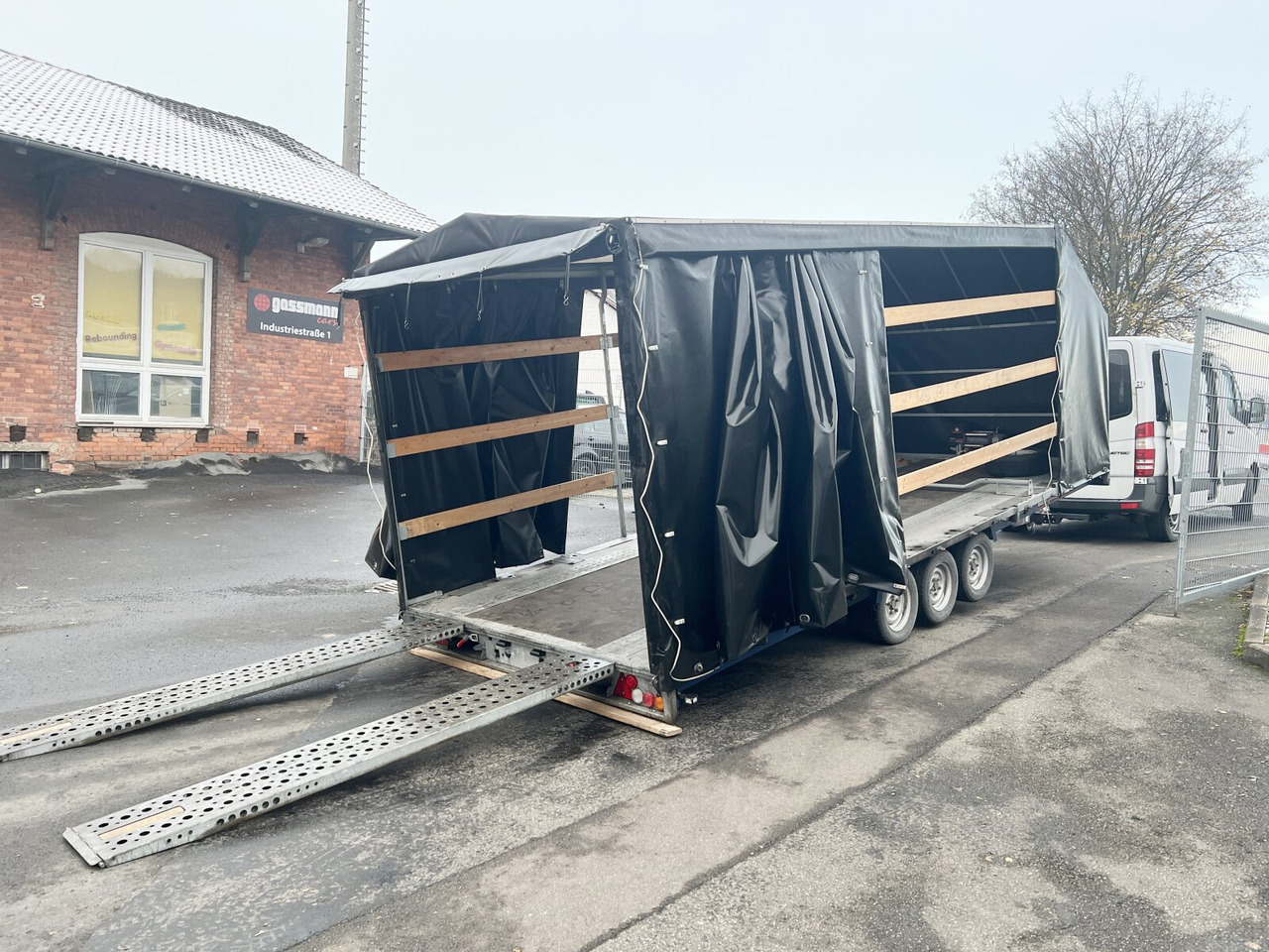 Podvalníkový přívěs pro dopravu těžké techniky Brian James CarGO Connect Brian James CarGO Connect, Plane, Winde: obrázek 8