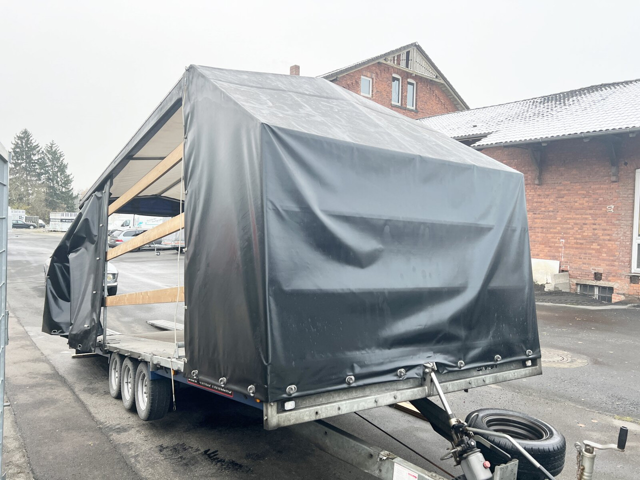 Podvalníkový přívěs pro dopravu těžké techniky Brian James CarGO Connect Brian James CarGO Connect, Plane, Winde: obrázek 11